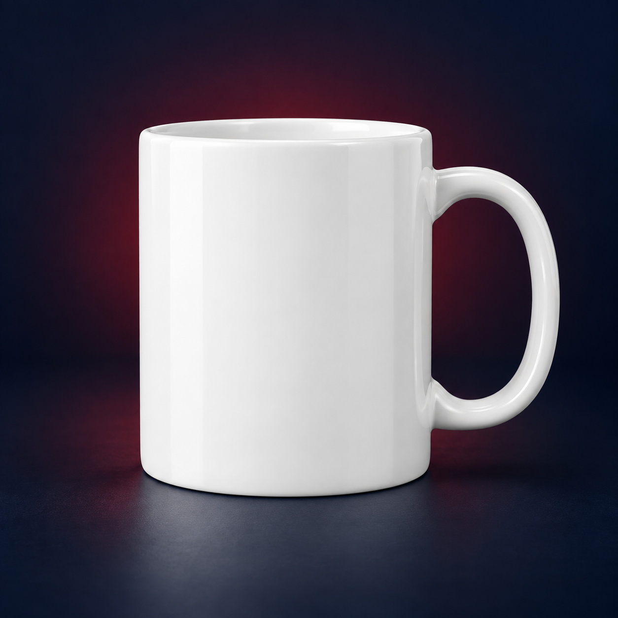 Blank white mug product preview